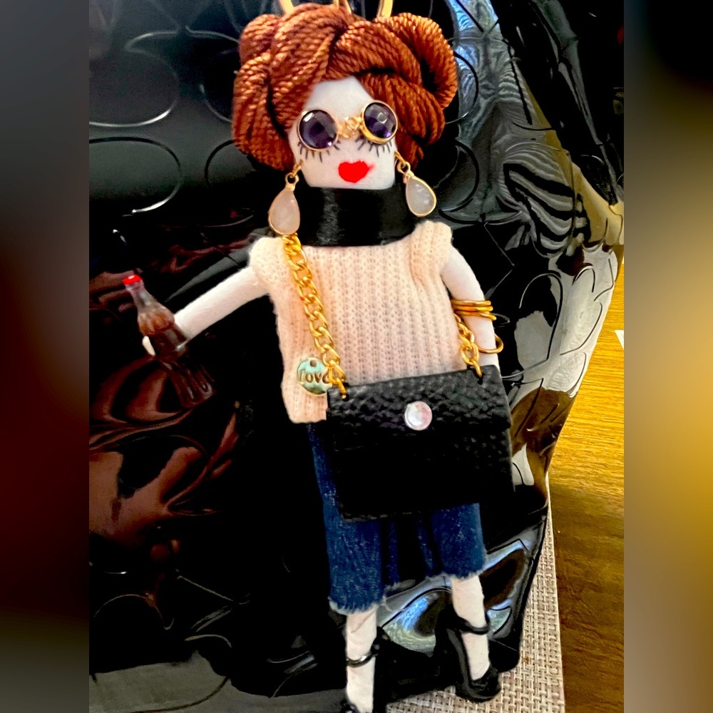 Fashion Doll Keychain/Bag Charm